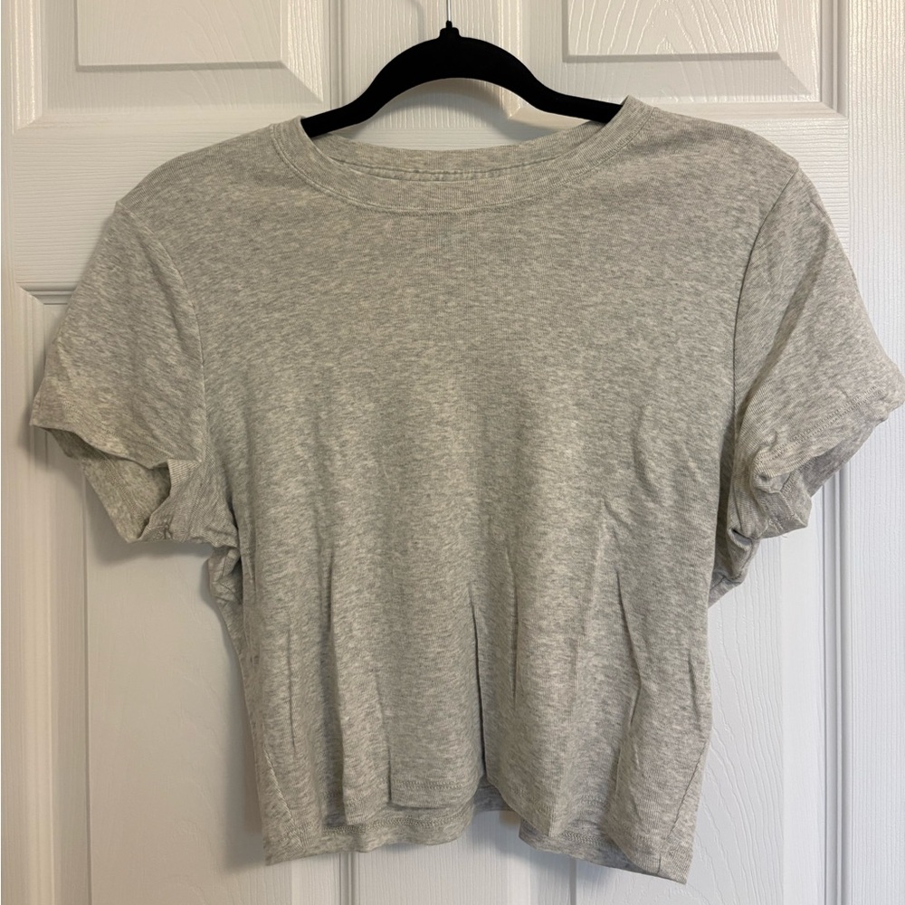 Hollister Light Gray Tee